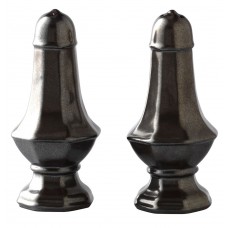 Juliska Pewter Stoneware Salt & Pepper Set